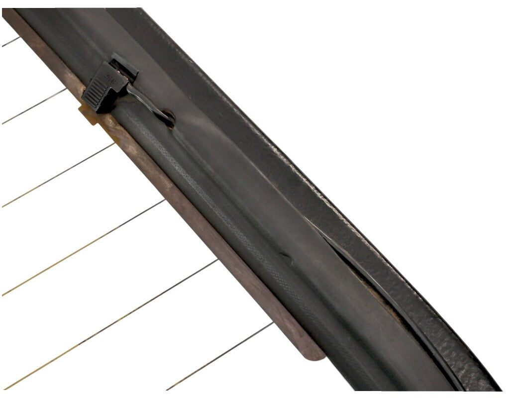 Convertible Top Rear Back Window Glass & Metal Frame 80-93 VW Rabbit Cabriolet -