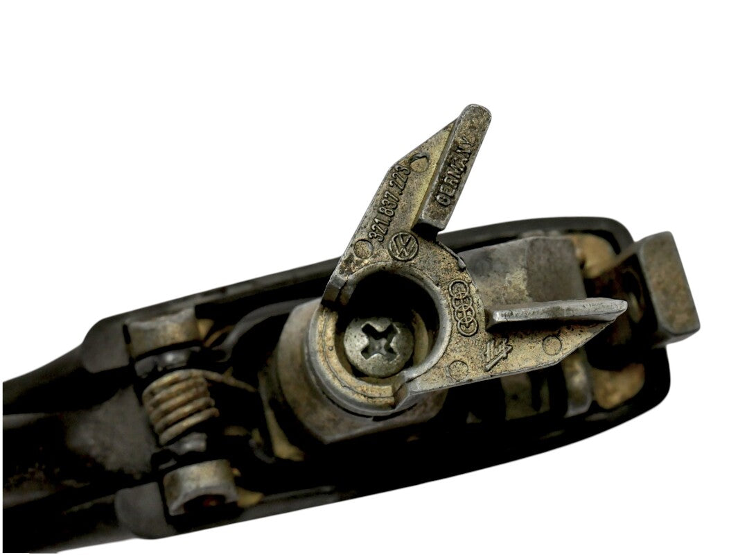 LH Front Exterior Door Handle With Keys 76-92 VW Jetta Rabbit Golf MK1 MK2 OEM