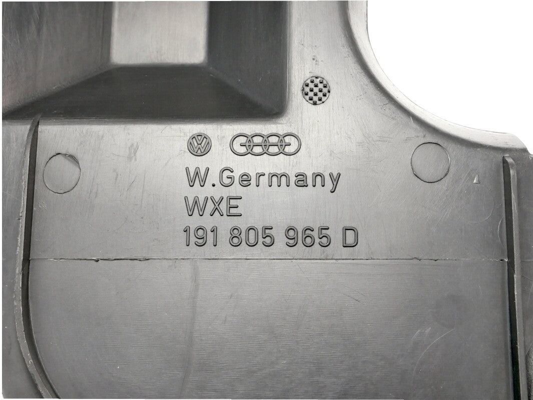 Air Intake Intake Duct Shroud 88-92 VW Jetta Golf GTI MK2 - OEM - 191 805 965 D