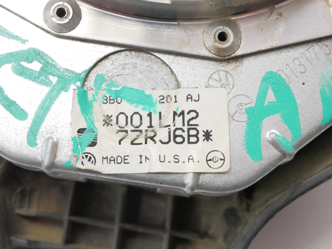 3 Spoke Sport Steering Wheel Airbag VW Jetta GTI MK4 - Genuine - 3B0 880 201 AJ