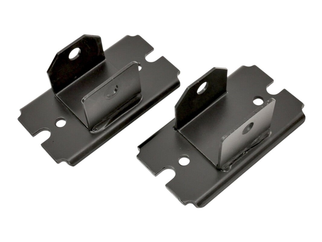 2x Front Bumper Mount Shock Brackets VW Rabbit MK1 & Cabriolet - Genuine OEM