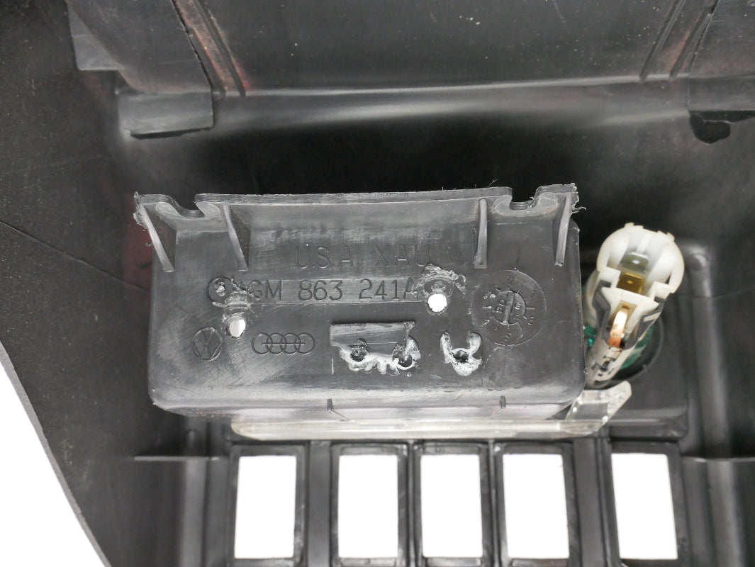 Dash Center Console 85-87 VW Jetta Golf GTI Mk2 Black - Genuine - 1GM 863 241 A