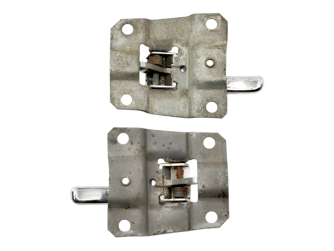 Chrome Interior Door Handle Pulls 74-79 VW Bus Aircooled OEM - 211 837 019 / 020