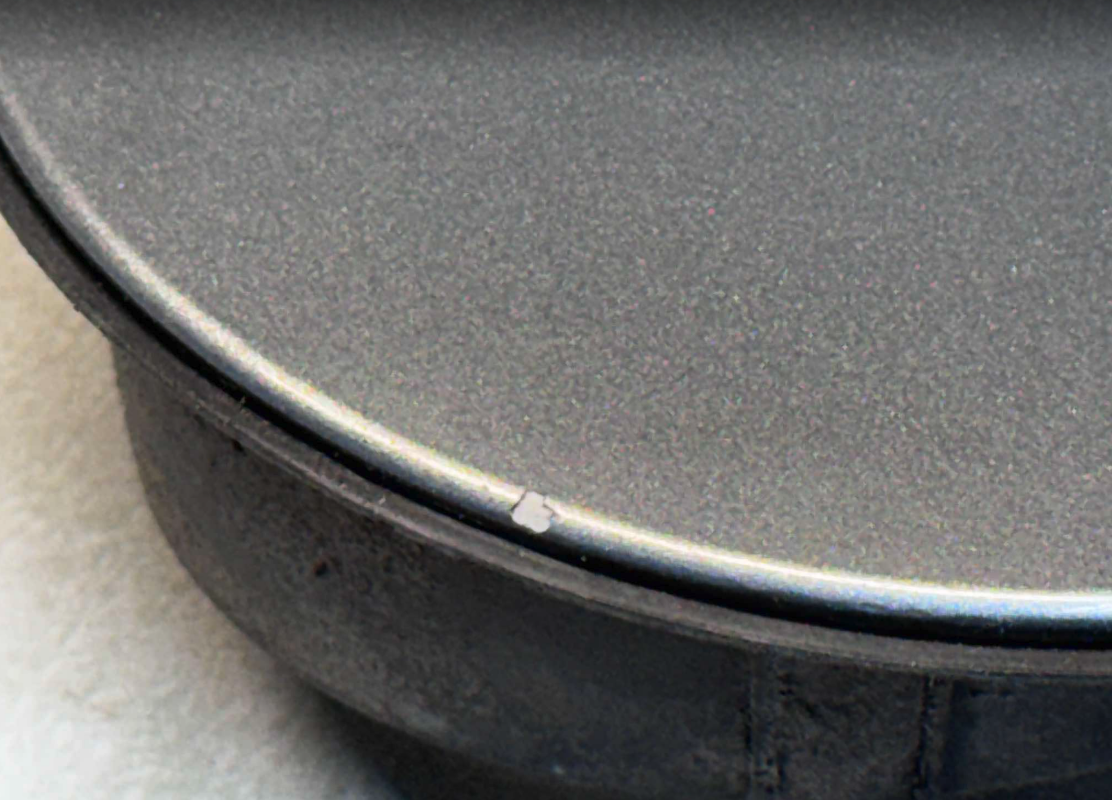 Fuel Gas Filler Door Cover 99-05 VW Golf GTI MK4 Gray - Genuine