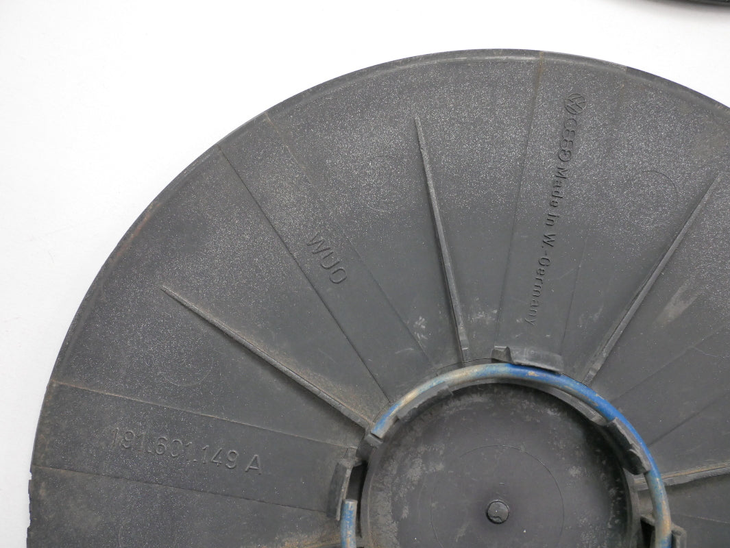 Wheel Center Hub Cap Set 85-92 VW Jetta Golf GTI MK2 - Genuine OEM 191 601 149 A