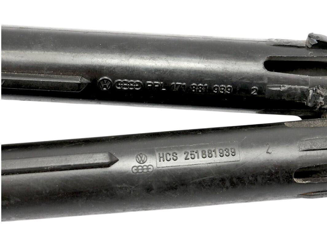 Seat Headrest Tubes Posts Inserts 80-91 VW Vanagon T3 - Genuine - 251 881 939