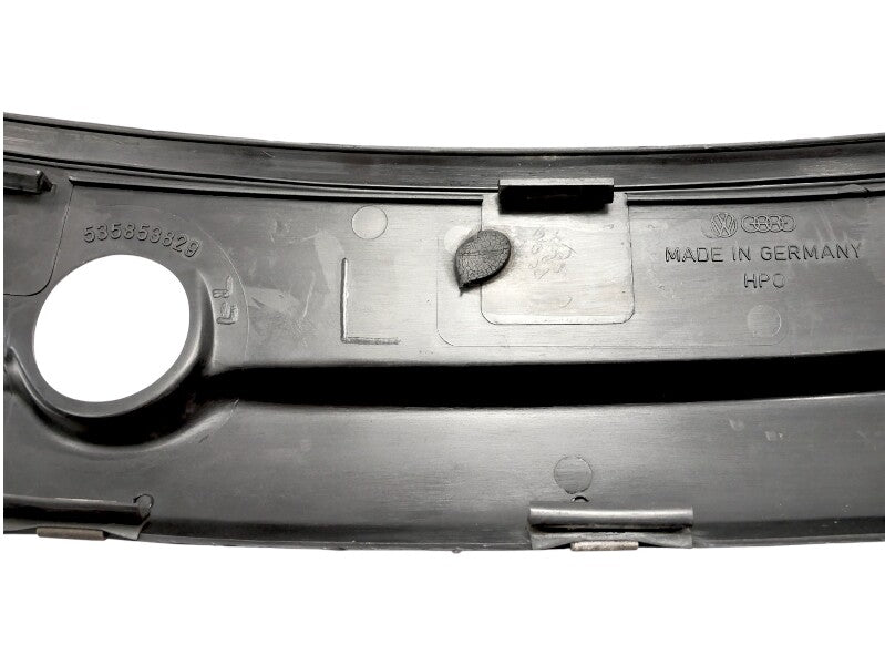 LH Cowl Rain Tray Water Deflector 90-94 VW Corrado G60 SLC - OEM - 535 853 829