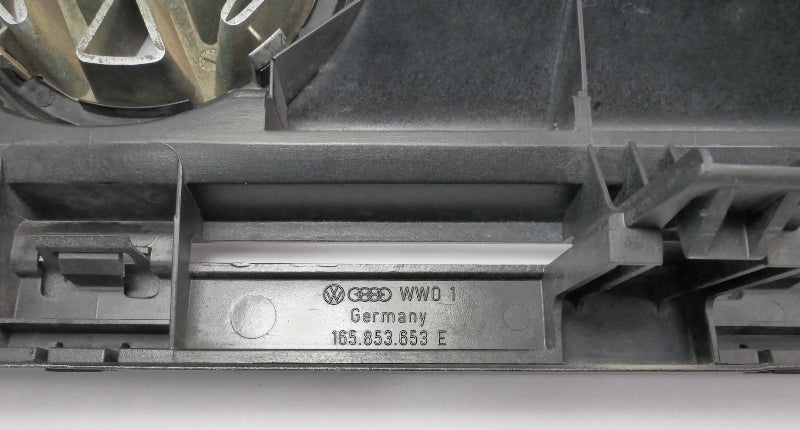 Grill Grille 88-92 VW Jetta Golf GTI MK2 Stock 3 Bar Genuine OEM - 165 853 653 E