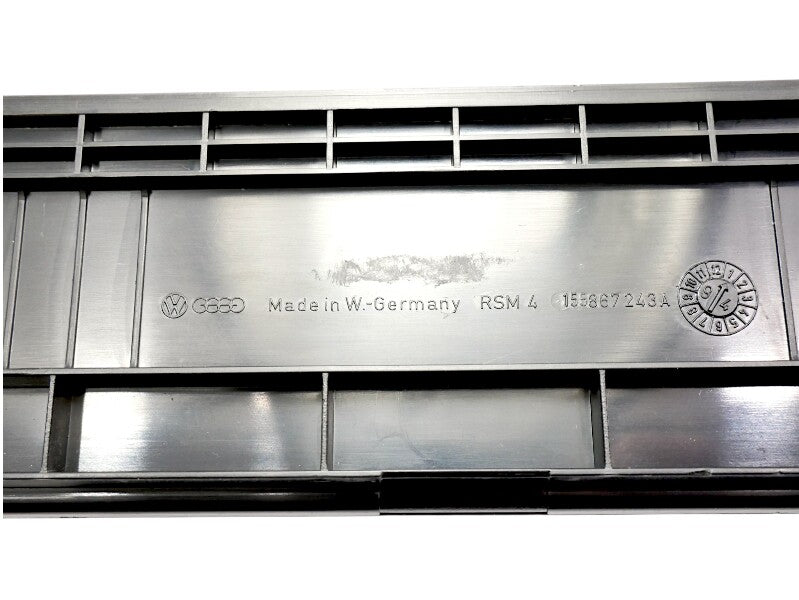 Dash Trim Panel 80-93 VW Rabbit Cabriolet Convertible Mk1 - OEM - 155 867 243 A
