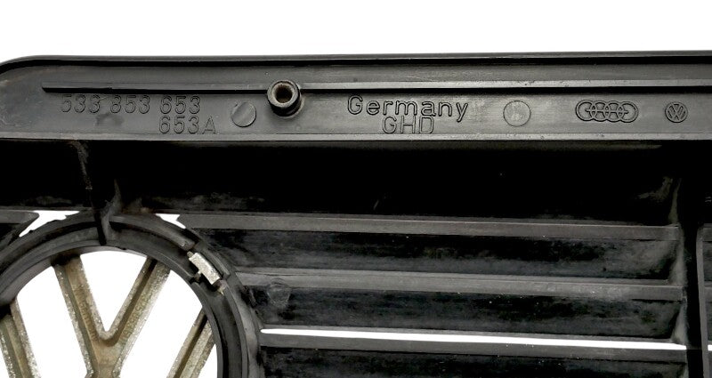 Front Grill Grille & Clips 82-88 VW Scirocco Mk2 ~ Genuine OEM ~ 533 853 653
