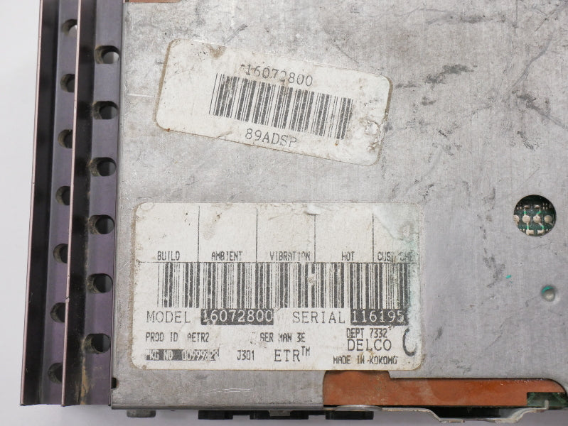 Radio Module Amp Amplifier Chevy GM GMC 3500 Truck Sierra - Genuine - 16072800