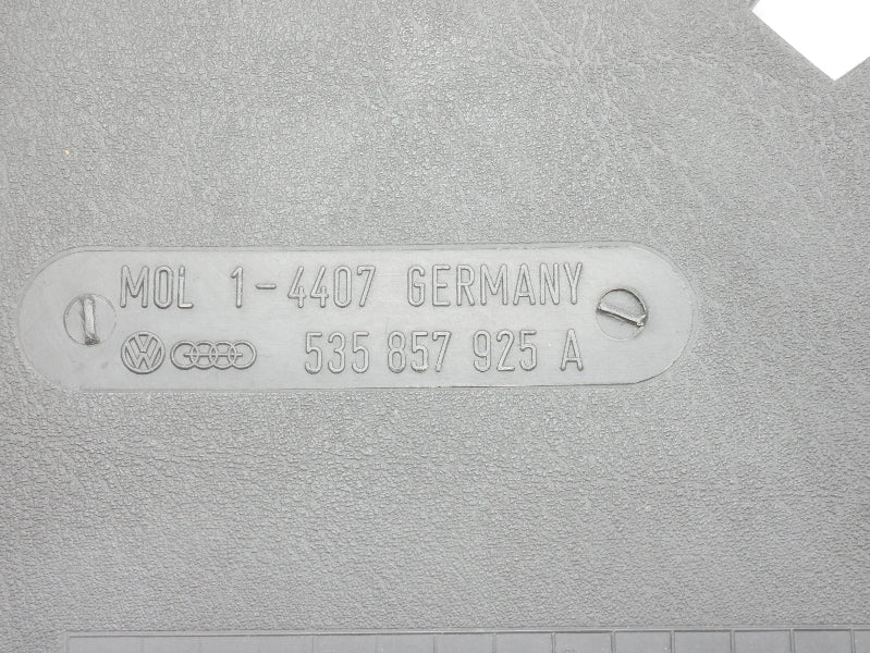 Interior Lower Dash Fuse Cover Trim 90-94 VW Corrado ~ OEM ~ 535 857 925 A