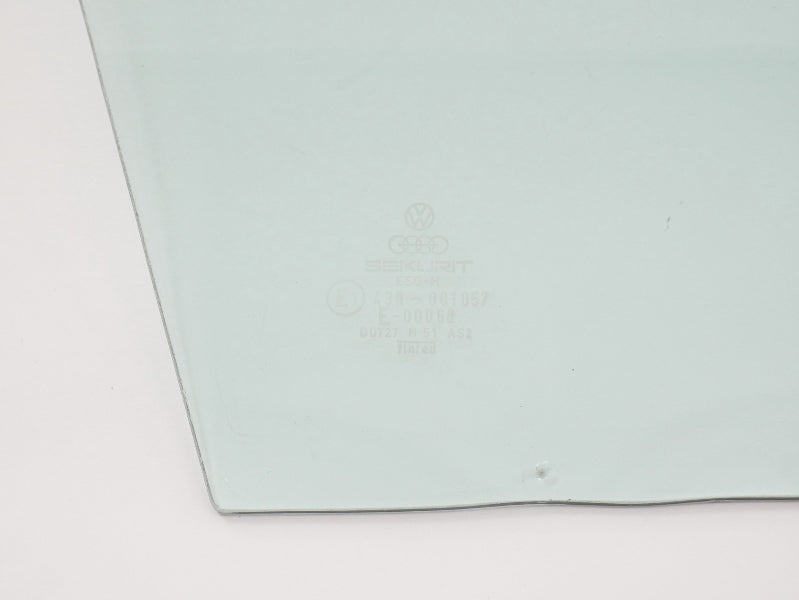 RH Front Door Quarter Window Side Exterior Glass 82-88 VW Scirocco MK2 - OEM