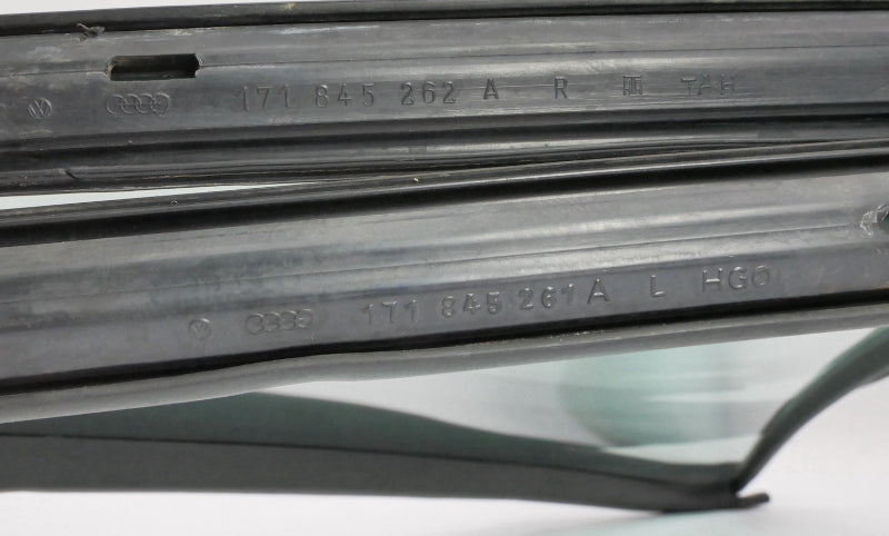 Quarter Corner Window Glass Non-vented 75-84 VW Rabbit Jetta MK1 Cabriolet - OEM