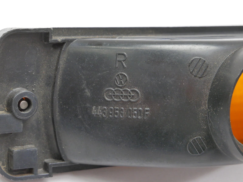 RH Bumper Turn Signal Light Lamp Audi 4000 80 B2 - Genuine OEM - 443 953 050 F
