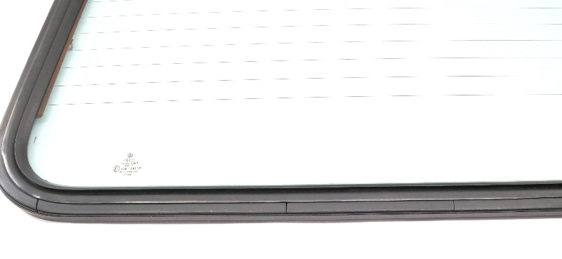 Convertible Top Rear Back Window Glass & Metal Frame 80-93 VW Rabbit Cabriolet -