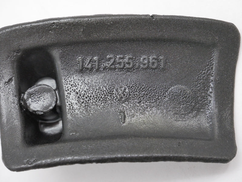 LH Floor Vent Cover 62-68 Karmann Ghia Aircooled - Genuine OEM - 141 255 961