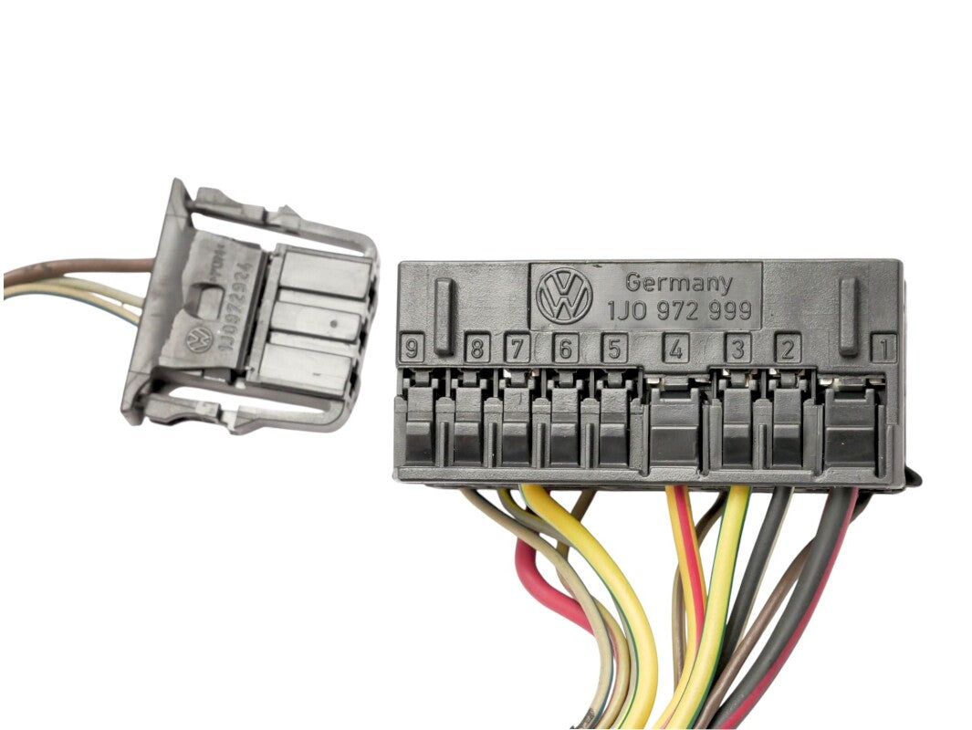 Headlight Switch Plug Pigtail Connector VW Jetta Golf MK4 Beetle ~ 1J0 972 999 ~