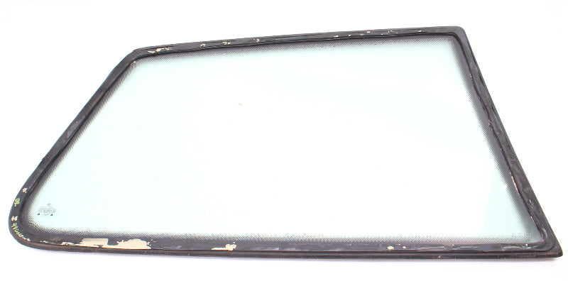 LH Rear Glass Quarter Side Exterior Window 99-05 VW Golf GTI R32 MK4 ~ 2 door