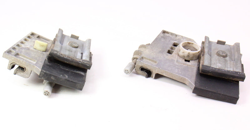 LH Front Window Regulator Mount Clips 95-02 VW Cabrio MK3 ~ Genuine