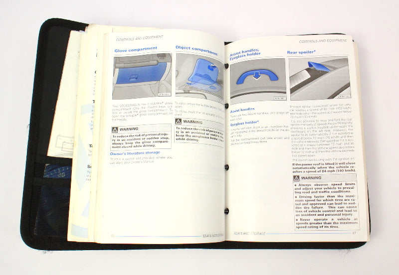 Owners Manual Book 2000 VW New Beetle - Genuine