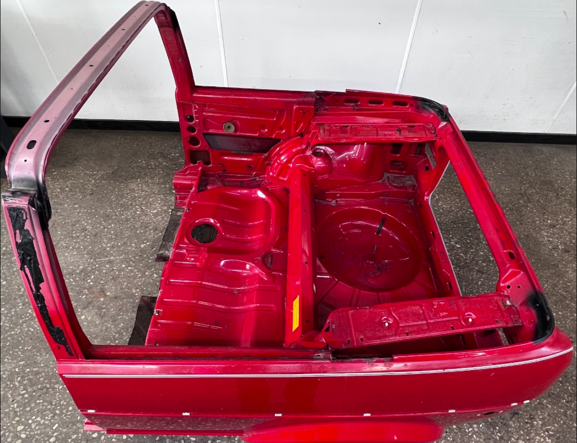 Rear Clip Section Quarters Roll Bar 80-93 VW Cabriolet Rabbit Convertible MK1
