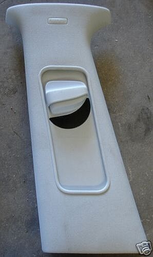 LH Interior B Pillar Seat Belt Slider Trim Panel 2001 VW Passat B5 - Genuine