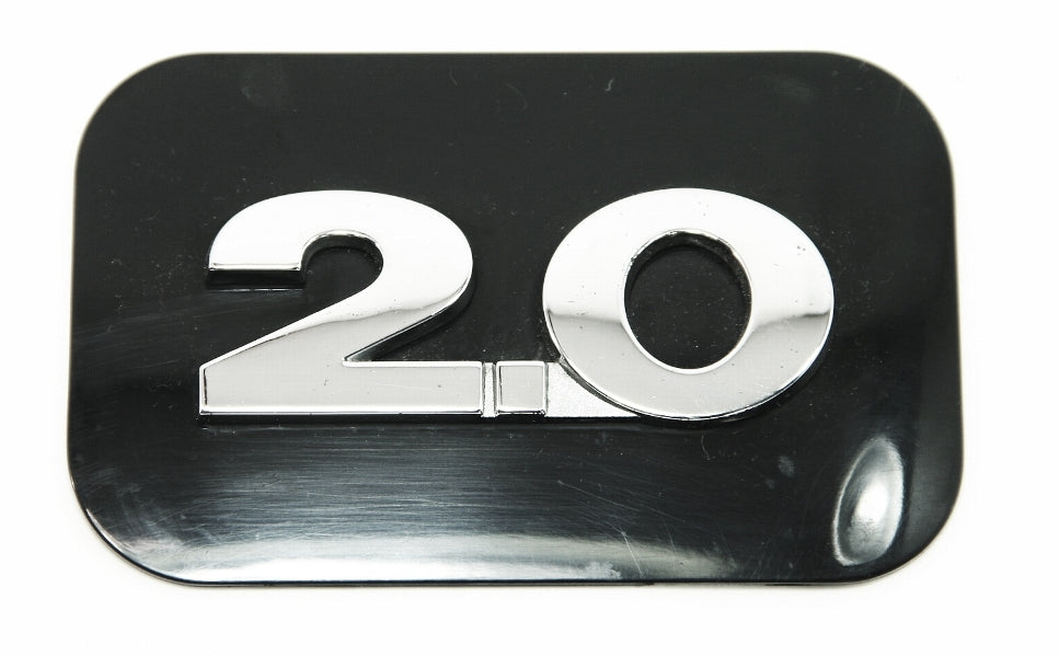2.0 Engine Cover Badge Emblem 99-05 VW Jetta Golf MK4 Beetle - Genuine