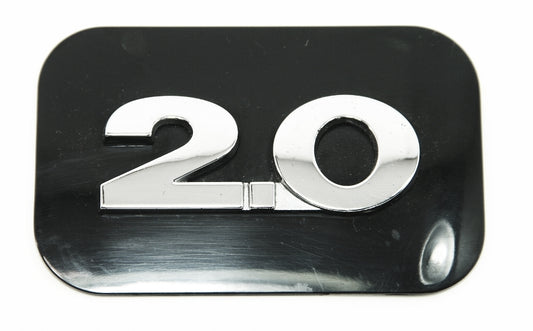 2.0 Engine Cover Badge Emblem 99-05 VW Jetta Golf MK4 Beetle - Genuine