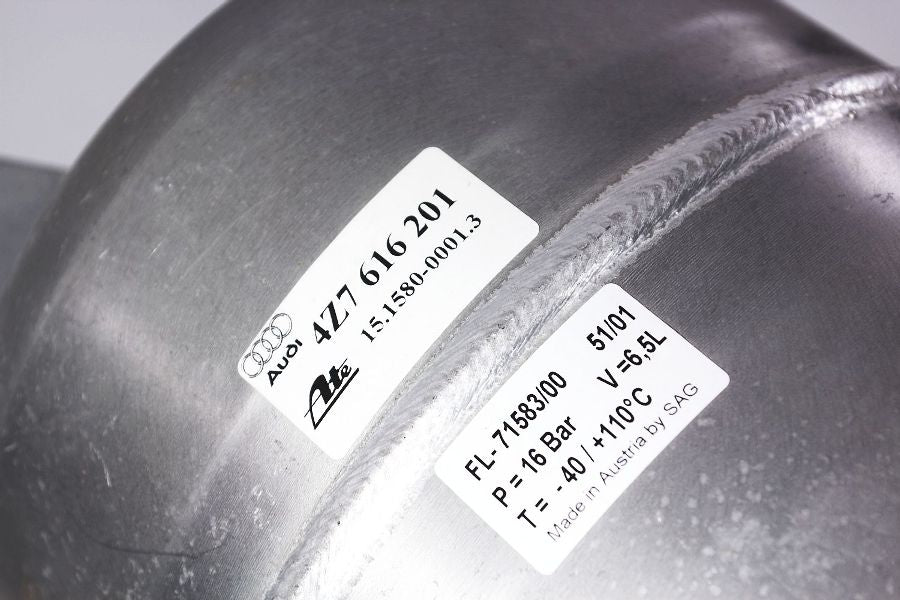 Air Suspension Pressure Tank 01-05 Audi Allroad - 4Z7 616 201