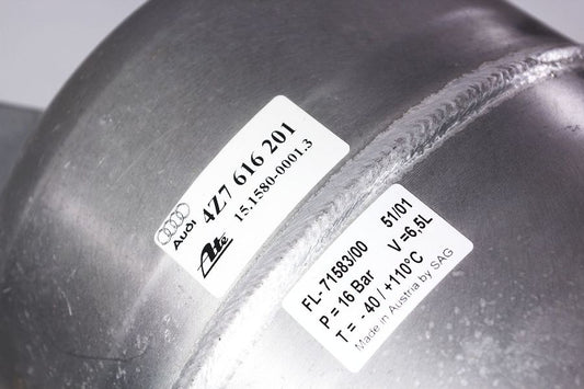 Air Suspension Pressure Tank 01-05 Audi Allroad - 4Z7 616 201
