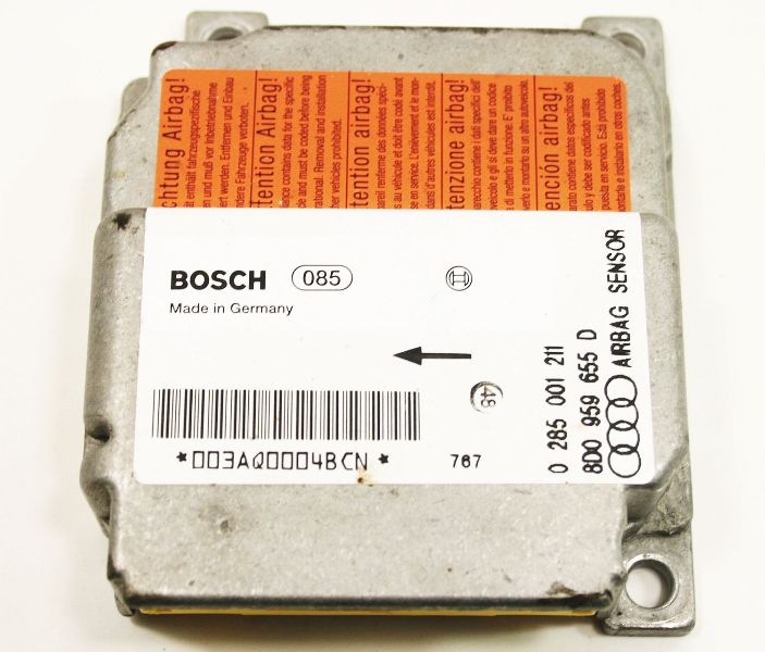 Airbag Module Computer 96-98 Audi A4 B5 - Genuine - 8D0 959 655 D