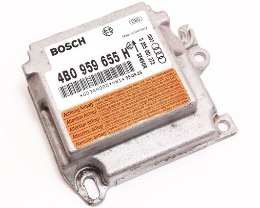 Airbag Air Bag Crash Computer Module 99-01 Audi A6 C5 - Genuine - 4B0 959 655 H