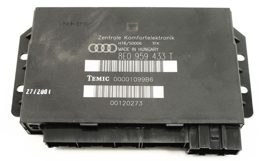 CCM Comfort Control Module 2002 Audi A4 B6 - 8E0 959 433 T
