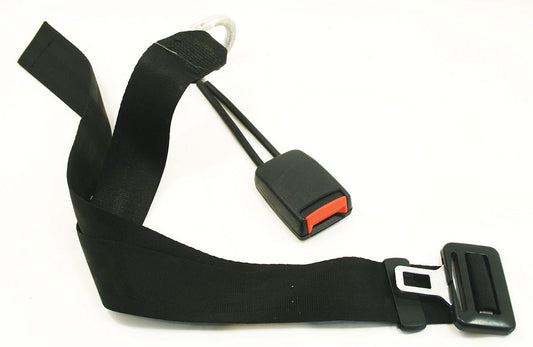 Center Rear Lap Seat Belt 93-99 VW Jetta Golf GTI MK3 - Genuine - 1HM 857 713