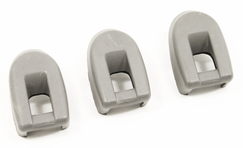 Child Safety Seat Restraint Hooks & Covers Gray VW Jetta Golf GTI MK4 Passat B5