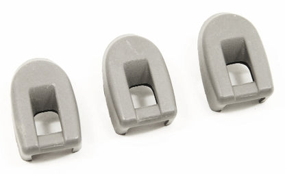 Child Safety Seat Restraint Hooks & Covers Gray VW Jetta Golf GTI MK4 Passat B5