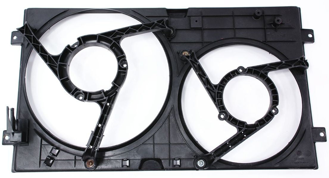 Cooling Fan Shroud Cowl 98-05 VW Beetle - Genuine - 1C0 121 207 C