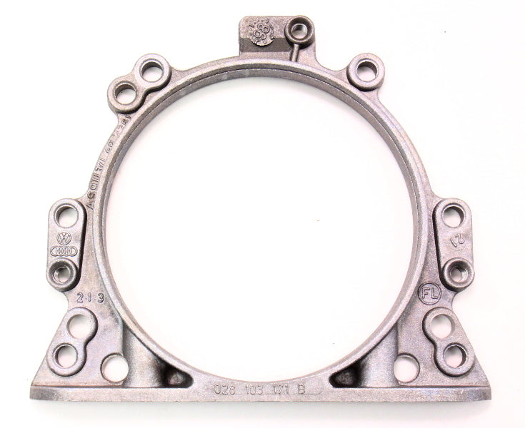 Crank Plate Flange Seal Cover 97-00 VW Passat Audi A4 B5 1.8T - 028 103 171 B