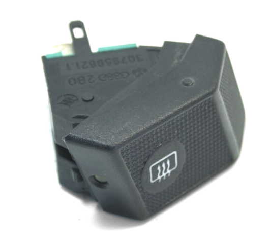 Rear Defrost Window Heater Dash Switch Button 87-93 VW Fox - Genuine 307959621.1