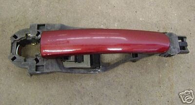 RH Exterior Door Handle 99-05 VW Jetta Golf Passat B5 B5.5 LB3Y Colorado Red