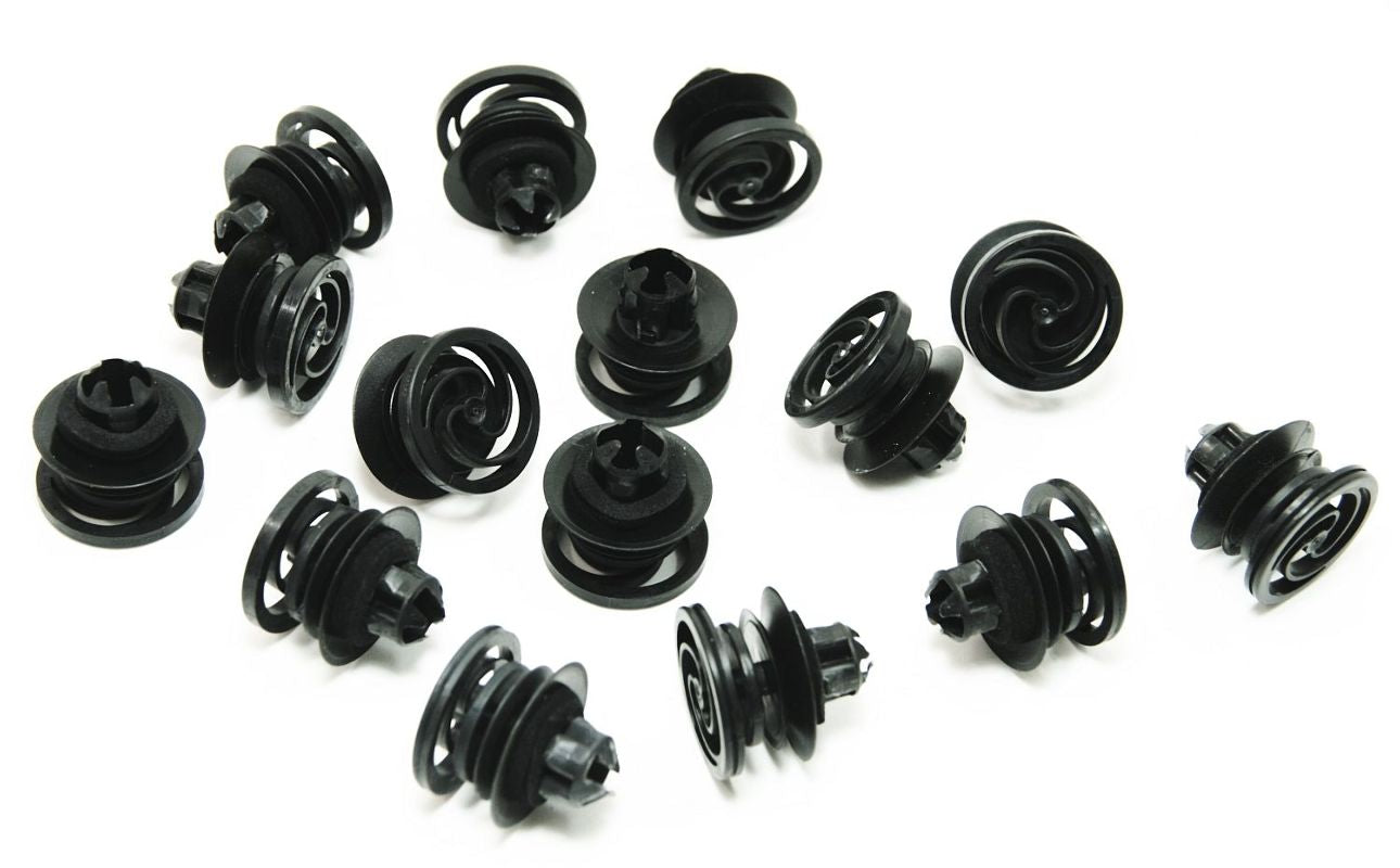 Door Panel Clips VW Passat B5 Jetta Golf GTI MK4 - Quantity 15 - Genuine