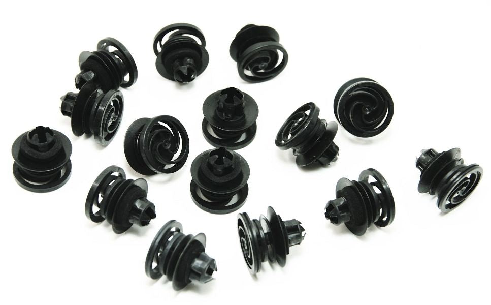 Door Panel Clips VW Passat B5 Jetta Golf GTI MK4 - Quantity 15 - Genuine