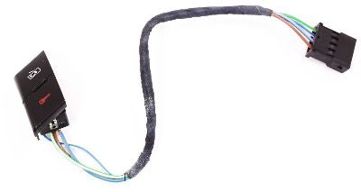 LH Front Door Lock Switch Audi A6 S6 RS6 C5 Allroad - Genuine - 4B1 962 107