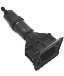 LH Front Headlight Washer 02-04 Audi A6 C5 Allroad - V6 - Genuine - 4Z7 955 979