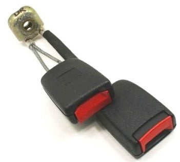 LH Rear Seat Belt Seatbelt Receivers VW Passat 98-01 B5 Genuine - 3B0 857 739 A