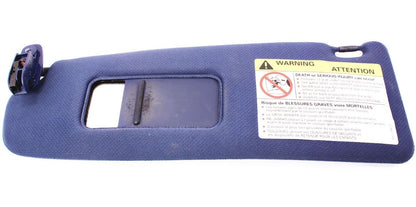 LH Sunvisor 00-06 Audi TT Sun Visor - Denim Blue - Genuine