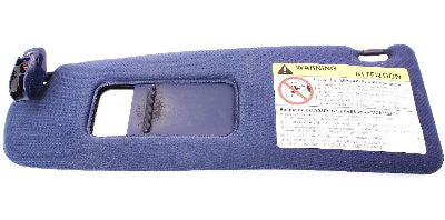 LH Sunvisor 00-06 Audi TT Sun Visor - Denim Blue - Genuine