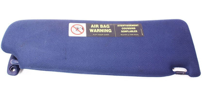 LH Sunvisor 00-06 Audi TT Sun Visor - Denim Blue - Genuine
