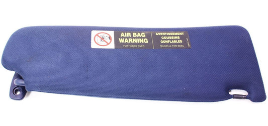 LH Sunvisor 00-06 Audi TT Sun Visor - Denim Blue - Genuine